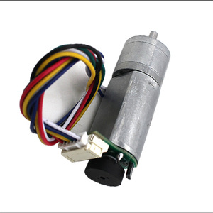 มอเตอร์ดีซีแบบลดเกียร์ 180 รอบ 20 มม. สำหรับเครื่องติดกาว - Product Image 1