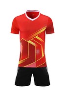 Uniformes de football personnalisés 2023 avec numéros Ensembles de football pour jeunes par sublimation