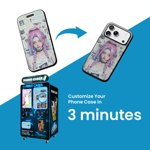 เครื่องพิมพ์เคสมือถือ UV สำหรับธุรกิจ เครื่องพิมพ์เคสมือถือ 3 มิติ แบบหยอดเหรียญ บริการตนเอง เลือกเอง โหลดลายเองได้ - Product Image 4