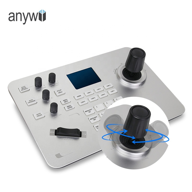 Anywii, управление прямой трансляцией, видео, прямой эфир, джойстик, контроллер, ip joy stick, сетевой, ptz-контроллер камеры