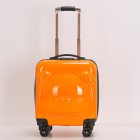 Quantité minimale de commande bas en stock rouge pliable Vip prix 24 étuis sacs étuis à roulettes bagages à main 18 pouces enfants dessin animé valise