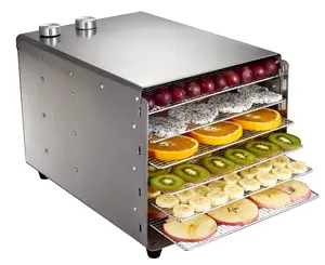 Yüksek çıkışlı elektrikli meyve kurutma makinesi gıda mini
