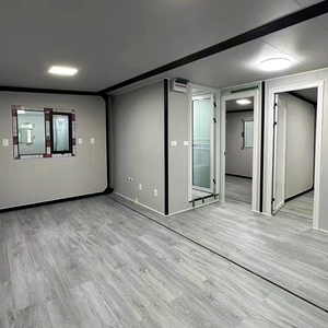 Appartement complet personnalisé de 20 pieds, maison préfabriquée meublée, maison préfabriquée en conteneur, maison préfabriquée en kit avec salle de bain et cuisine - Product Image 6