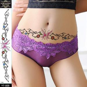 Nuevas Pegatinas de <span class=keywords><strong>Tatuaje</strong></span> <span class=keywords><strong>para</strong></span> el Ombligo, 4 Piezas de Tatuajes Temporales, Pegatinas de <span class=keywords><strong>Tatuaje</strong></span> Impermeables <span class=keywords><strong>para</strong></span> Mujeres y Niñas - Product Image 5