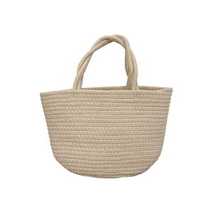 Sac à dos à motif dentelle, Sacs de bienvenue, Sac seau en vannerie, Sac en maille à motif floral, Sac en lin, Chariot double à roulettes pour linge sale - Product Image 1