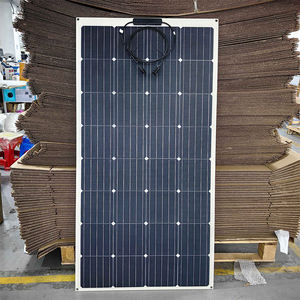 แผงโซลาร์เซลล์แบบยืดหยุ่นประสิทธิภาพสูง 180 วัตต์โมดูล Pv น้ําหนักเบาสําหรับเรือ RV และหลังคา - Product Image 6