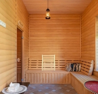 Coussin de dossier en bois massif en forme de S pour sauna, accessoire de sauna pour la transpiration