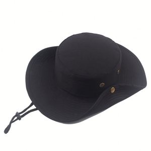 Solid Color Sunscreen Summer <b>Bucket</b> Hat Fishing and Mountaineering <b>Folding</b> Wide Brim Sun Hat Outdoor Sunproof <b>Bucket</b> Hat - Product Image 2
