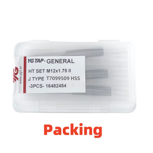 YG M2-M20 corée HSS ensemble de tarauds à main 3 pièces JIS robinet droit M2.5M3M4M5M6M8M10M12M14M16M20 X0.45 0.5 0.7 0.8 1 1.25 1.75 2 tarauds Die - Product Image 6