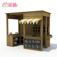 Ensemble table et banc de pique-nique en bois pour l'extérieur, Moetry Montessori, pour la maternelle - Écologique, certifié CE