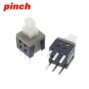 Interruptor de botón pulsador de 5.8x5.8, 7x7, 8x8, 8.5x8.5mm, con bloqueo automático, montaje en superficie, sin bloqueo, interruptor para multímetro, cabeza cuadrada - Product Image 1