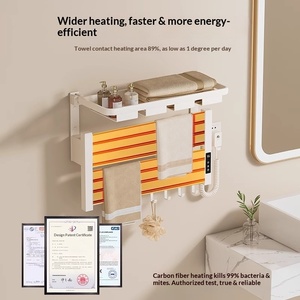 Radiateurs <span class=keywords><strong>de</strong></span> <span class=keywords><strong>salle</strong></span> <span class=keywords><strong>de</strong></span> <span class=keywords><strong>bain</strong></span> électriques, séchoir à serviettes <span class=keywords><strong>mural</strong></span> intelligent avec thermostat - Product Image 2