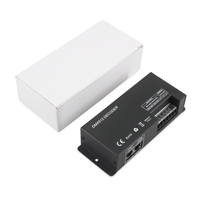 Decodificador RGBW DMX 512 de 4 canales para iluminación de escenario Controlador RJ45 con fuente de luz LED