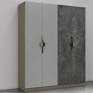 Ensemble Complet de Meubles de <span class=keywords><strong>Chambre</strong></span> à <span class=keywords><strong>Coucher</strong></span> Modernes en MDF Bois, Style Contemporain, Tailles Queen et King, 5 Pièces, Vente en Gros de Chine - Product Image 4