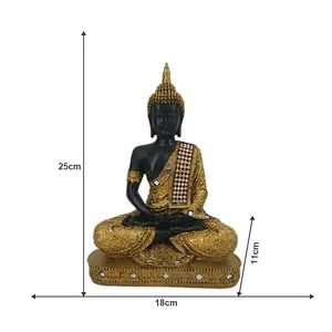 JiXin OEM ODM Meditation Spiritual Buddha Statues for Home Buddha Statue The Moment of Enlightenment Collectibles and Figurines