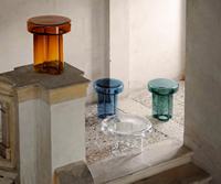 Table basse en verre 22'' 15'' 55cm 38cm, table d'appoint, lot de 2 pièces, diamètre 550*300mm, diamètre 380*450mm, table à manger ronde 550mm 380mm