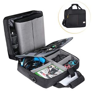 Bolsa de viaje a prueba de golpes con correa para el hombro acolchada ajustable, resistente al agua, para PS4, Sony <span class=keywords><strong>Playstation</strong></span> - Product Image 1