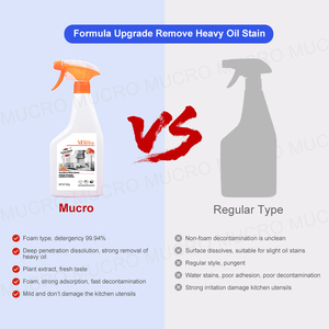 <span class=keywords><strong>Nettoyant</strong></span> dégraissant magique de <span class=keywords><strong>cuisine</strong></span> polyvalent pour enlever les taches d'huile lourde Nettoyage puissant Spray de mousse désinfectante fait <span class=keywords><strong>maison</strong></span> - Product Image 5