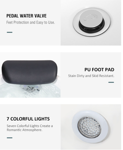 Sillón de Pedicura Acrílico para Baño y Spa, Salón de Uñas, Hotel, Barbería - Muebles Modernos para Salón Comercial - Product Image 6