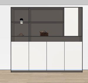 Archivadores Modernos de Lujo de Madera MDF, Estantería Multifuncional de Gran Capacidad para el Hogar, Dormitorio, Apartamento, Oficina, Hospital - Product Image 6