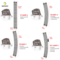 Modèle de train à l'échelle HO 1/87, rails de train multiples, scène de table de sable, modèle de train, accessoire de bricolage pour la mise en scène ferroviaire