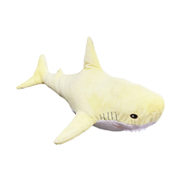 Peaux de peluches de requin souples non rembourrées pour la vente en gros, personnalisables, pour la fabrication de jouets en peluche d'animaux (requins)