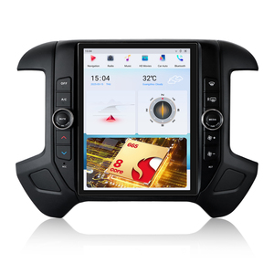 Écran de lecteur DVD <span class=keywords><strong>radio</strong></span> Android 13 de style Tesla de 12,1 pouces pour GMC Sierra Chevrolet Silverado 2014-2018 QLED CarPlay DSP 4G GPS - Product Image 1