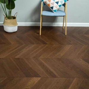 Plancher en bois composite multicouche en chêne <span class=keywords><strong>et</strong></span> noyer noir, à chevrons, adapté aux bébés, <span class=keywords><strong>parquet</strong></span> assemblé <span class=keywords><strong>hexagonal</strong></span> - Product Image 6