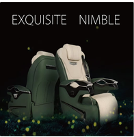 Siège de capitaine électrique inclinable de luxe avec massage, chauffage et ventilation pour Toyota Ford Van Rv Captains Recaro Chair