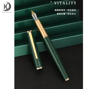 אלגנטי קידום מכירות מתנה עסקית רטרו ירוק עט נובע jinhao 95 קליגרפיה כתיבה עט