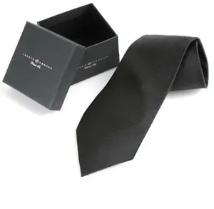 Hochwertige maßge schneiderte recycelte umwelt freundliche kunden spezifische Krawatten verpackungs papier box