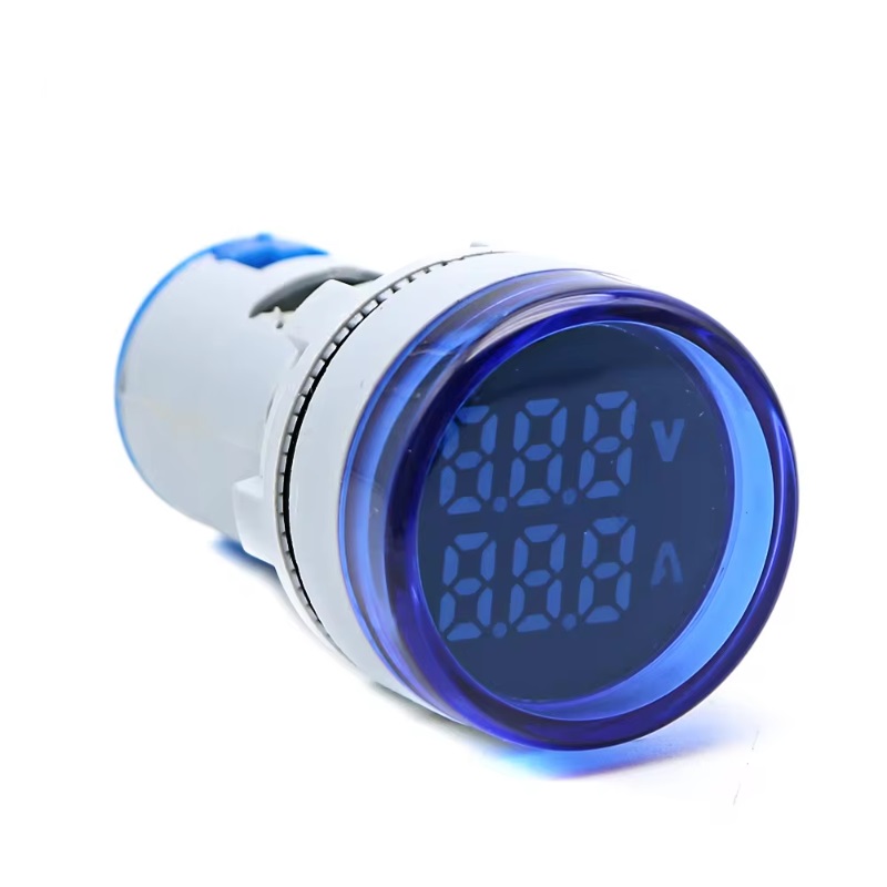 กลม สีฟ้า