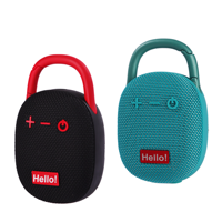 Altavoz Bluetooth Inalámbrico Portátil TWS con Clip para Exteriores, Resistente al Agua, con Ranura para Tarjeta TF, Profesional, Gran Venta 2025