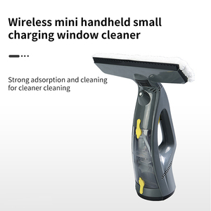 Machine de nettoyage de vitres électrique à chargement sans fil Nettoyeur de vitres domestique portable Aspirateur de vitres à main - Product Image 2