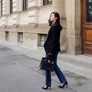 Nouvelles Chaussures à Talons Hauts pour <span class=keywords><strong>Femme</strong></span> 2025 – Modèle Classique et Sexy, Imprimées, en <span class=keywords><strong>Cuir</strong></span> Mat, Respirantes et Imperméables, Idéales pour le Bureau - Product Image 4