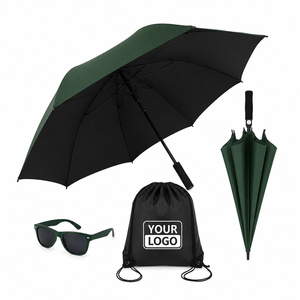 Kit de Bienvenida Corporativo, Paquete de Regalo Promocional Personalizado con Paraguas, Gafas de Sol y Bolsa con Cordón Personalizadas, Ideas de Artículos Promocionales con Marca - Product Image 1