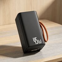Neues Trendiges OEM-Produkt Outdoor 10000mAh Powerbank mit Kabel Laptop Tragbare 45W Schnellladungs-Powerbank für Macbook