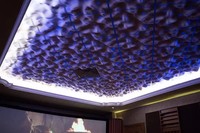 Diffuseur acoustique moderne Cloud Panneau sonore pour Hall et Home Cinéma avec design graphique Absorption sonore très efficace