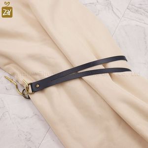Faux Leather <b>Curtain</b> Tie Backs Durable Drapery Holder Decorative Straps <b>with</b> Metal <b>Hook</b> for <b>Curtain</b> Accessories - Product Image 2