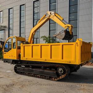 Mini cargador de jardín volquete chino, cargadores de 3,2 metros, carga útil de 800KG, granjas, uso doméstico con caja de cambios de motor esencial - Product Image 6