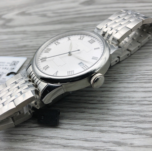 Luxury Mens Mechanical Automatic <b>Watch</b> Stainless Steel Roman Numeral Date Display Business Wristwatch - Product Image 3