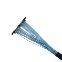 Câble LVDS de haute qualité DF56-26Pin, pas de 1,0/1,25/2,00 mm, assemblage de câbles à broches droites, faisceau de câbles 26/28AWG pour écran LCD/LED