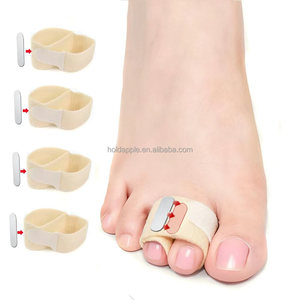 Attelles d'orteil cassées enveloppes <span class=keywords><strong>pour</strong></span> votre gros orteil séparateur d'orteils bandages rembourrés protecteurs de doigts lisseur - Product Image 1