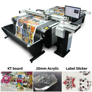 China Cutter Plotter Manufacturer Produce Corrugated Cardboard Vinyl Flatbed Plotter And Corrugated Box Making Machine