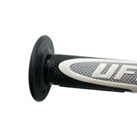 Poignées de guidon antidérapantes UF0 tricolores modifiées pour moto, diamètre 24 mm/22 mm, ajustement universel pour véhicules tout-terrain, fabriquées en Chine