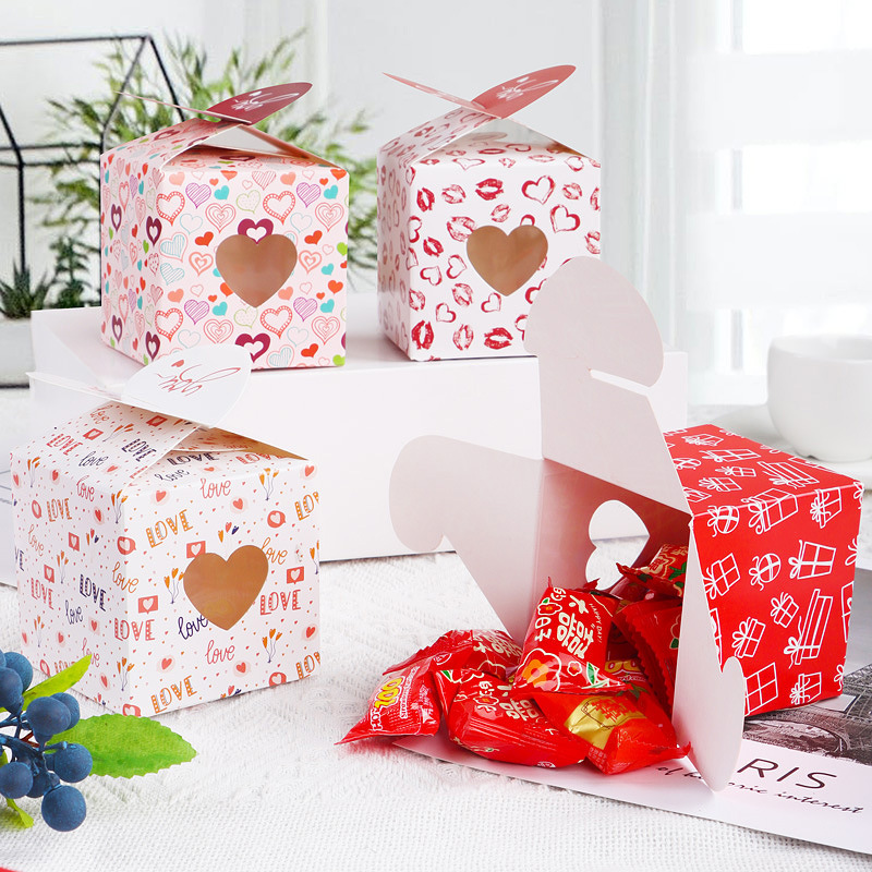 Candy Valentine Gift Box Wedding Engagement Gift Cookie Custard