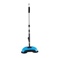 Balai serpillère 3-en-1 sans fil, durable, à haute aspiration, pour usage domestique, avec manche en acier inoxydable et pelle à poussière, directement de l'usine