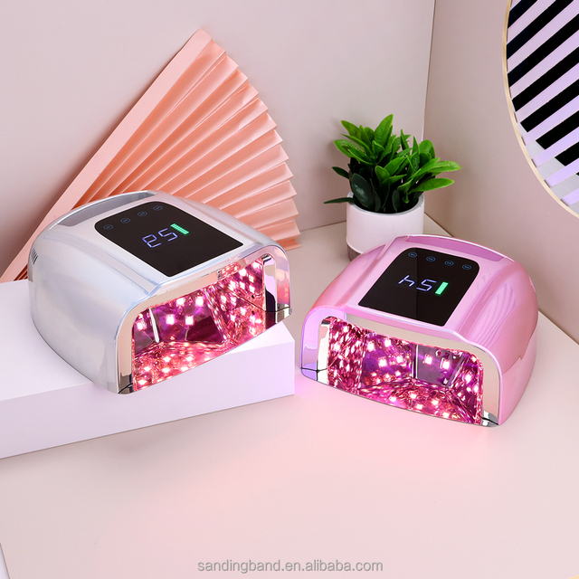 96W Professional Rechargeable Cordless Gel Nail Lamp UV Led Light