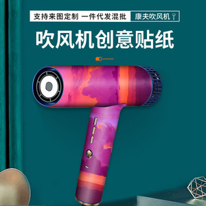 Película Protectora de Vinilo para Secador de Pelo Confu, Diseño de Pintura al Óleo, Fácil de Aplicar, Sin Residuos - Product Image 3