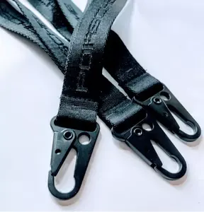 สายคล้องข้อมือไนลอนถักจากไนลอนสายคล้องข้อมือแบบสั้นสายคล้องคอแบบตะขอนกอินทรีออกแบบโลโก้ได้ตามต้องการ - Product Image 1